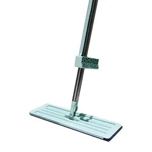 AA333 düz sıkmak zemin paspası yıkama ev temizlik Mops otomatik ücretsiz el 360 rotasyon mikrofiber kapalı temizlik dikdörtgen