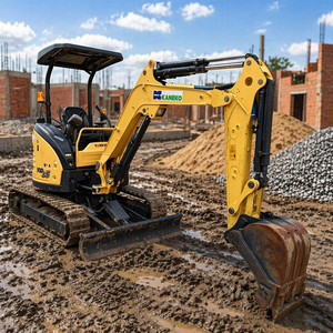 Mini Excavadora Usada Barata de 2.5 Toneladas con Motor Yanmar y Caja de Cambios, Origen Japón, Excavadora Hidráulica Pequeña Económica - Product Image 6