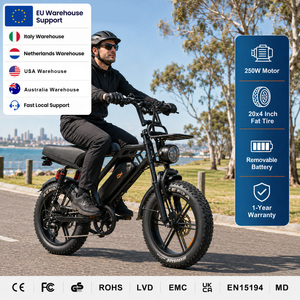 QMHEEL V20 Limited, Bicicleta Eléctrica Urbana de 48V con Batería de Litio, Estilo Fat Bike y Dirt Bike, Bicicleta Eléctrica, Fabricación Italiana OEM ODM B2B - Product Image 1