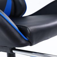 Quantité minimale de commande 1 livraison gratuite chaise de jeu en cuir bon marché base bureau PC chaise de jeu de course avec repose-pieds chaise de jeu d'ordinateur