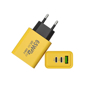 <span class=keywords><strong>Cargador</strong></span> de Pared USB de <span class=keywords><strong>Carga</strong></span> Rápida GaN de 65W, Adaptador de Viaje con Enchufe Tipo C para <span class=keywords><strong>iPhone</strong></span> 17 16 15 y Android, Enchufe EU/US, Gran Venta - Product Image 5
