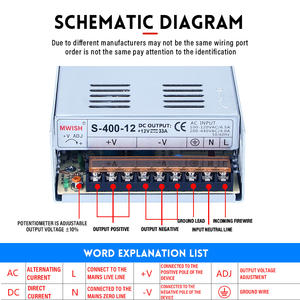جودة عالية سلسلة S ضمان لمدة سنة W W W 3 W W W W 12V 24V إخراج فردي - Product Image 4