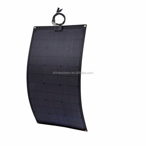 18 V Sunpower ETFE tela laminada de tela Semi Flexible Panel Solar para el yate de techo - Product Image 1