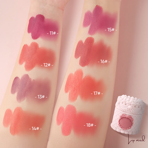Maquillaje <span class=keywords><strong>de</strong></span> Marca Privada, Crema Labial <span class=keywords><strong>de</strong></span> Larga Duración, Barro Labial Aterciopelado, Venta al por Mayor, Resistente al Agua, Vegano, Mate, Brillo Labial <span class=keywords><strong>de</strong></span> Alta Pigmentación - Product Image 3