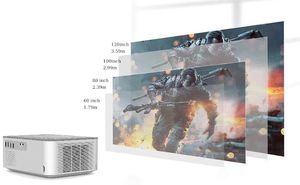 Top Garde Smart Portable <b>Projector</b> 5G WIFI <b>LED</b> 4K Video Google App Full HD 1080P Home Proyector H80 Magcubic 4K <b>Projector</b> H80 - Product Image 3