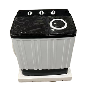 ダブルタブ洗濯機8キログラムベストセラー英語版ドライヤー付きポータブル洗濯機 - Product Image 3