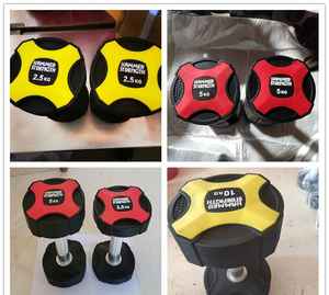 Équipement de gym : Ensemble d'haltères et de barres d'exercice pour la musculation à domicile, poids libres en KG - Product Image 4