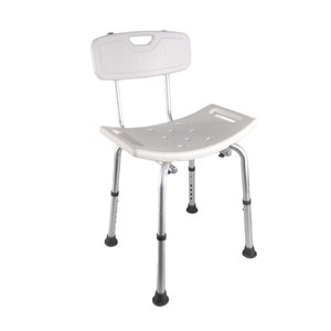 Chaise de douche OEM réglable en hauteur avec dossier pour personnes âgées et femmes enceintes - Product Image 5