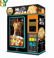 Máquina Expendedora Inteligente de Pizza con Pantalla Táctil LED de 55 Pulgadas, Múltiples Opciones de Pago y Gestión Basada en la Nube para Metro, Aeropuerto y Compras