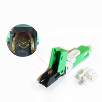 Conector rápido de fibra óptica SC APC UPC, conector rápido para Cable de caída FTTH, terminación de campo