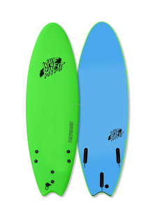 لوح تزلج ناعم مع كيس مفرغ من الألياف الزجاجية ومواد خشبية من مادة EPS للرياضات المائية في المحيط يتضمن ملحق زعنفة - Product Image 4