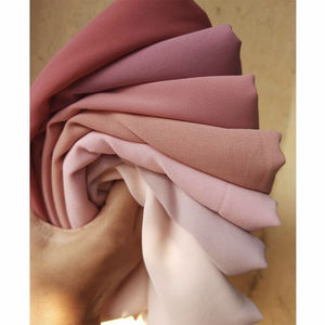 Pañuelo Hijab de Chifón Musulmán de 180x75 cm, Chal para Mujer, Color Sólido, Pañuelos para la Cabeza, Hijabs, Bufandas, Foulard para Mujer, Velo Musulmán - Product Image 1