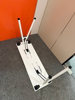 Pied de table de bureau moderne en fer, vente en gros, pour ordinateur, salon, école, installation simple, Escritorio