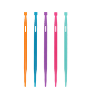 Accessoires de couture en plastique bricolage artisanat tailleur maison aiguille industrielle bâton élastique sangle dispositif d'enfilage élastique enfileur