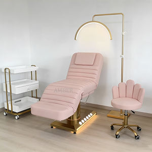 सौंदर्य बिस्तर सेट सोने के आधार 3/4 मोटर बाल धोने स्टूडियो सौंदर्य सैलून उपचार स्पा बिस्तर मालिश मेज चेहरे बिस्तर - Product Image 2