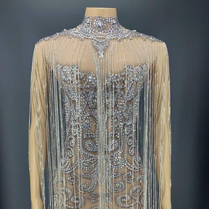 AD1242 <span class=keywords><strong>robe</strong></span> égyptienne paillettes cristal Sexy vêtements couverture Ups gland jupe robes de soirée de mariage <span class=keywords><strong>pour</strong></span> les femmes - Product Image 1