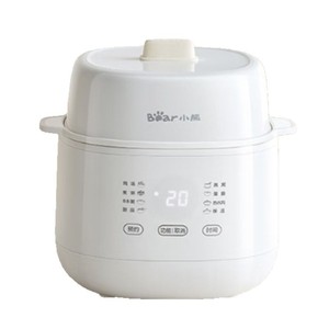 Bear Electric Slow Cooker 1L <b>Ceramic</b> <b>Pot</b> Multi Function For Home Baby Food Porridge Soup Making - Product Image 5