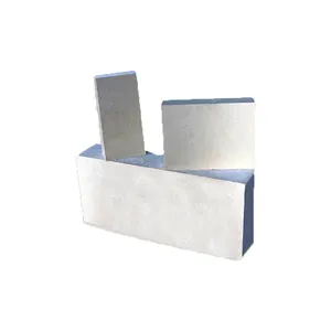 中国制造商平板玻璃钢化炉用耐火耐火砖价格Azs耐火砖