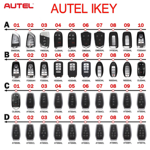 Clé intelligente universelle Autel IKEY de la dernière série, utilisable avec le programmateur de clés KM100 IM508 pour BMW/Hyundai/et plus encore - Product Image 1