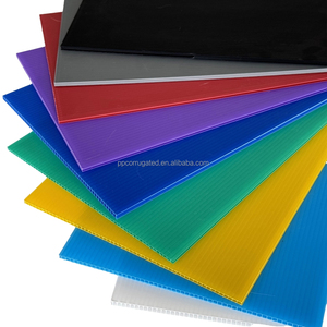 Thời trang chất lượng cao chloroplast <span class=keywords><strong>PP</strong></span> Polypropylene tấm rỗng lõi nhựa sáo bảng dấu hiệu sân - Product Image 1