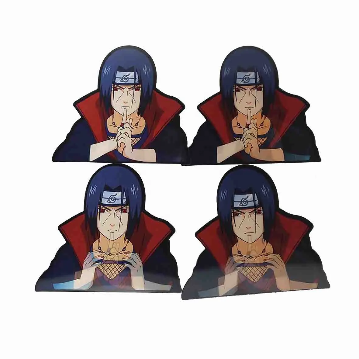 Itachi Uchiha יפני אנימה מדבקות עדשה תנועה מותאמת אישית מדבקת דקור