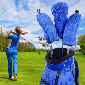 Venta al por mayor de los clubes de <span class=keywords><strong>Golf</strong></span> cabeza cubierta de <span class=keywords><strong>Golf</strong></span> de <span class=keywords><strong>madera</strong></span> íntegras uso para protección palos de <span class=keywords><strong>Golf</strong></span> - Product Image 6