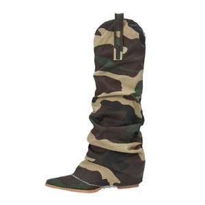 Botas altas de muslo informales para mujer de nuevos estilos de Venta caliente para mujer - Product Image 6
