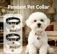 Collier pour animaux de compagnie, collier pour chat et chien, accessoire pour animaux, décoration de cou pour animaux, bijoux pour chat et chien, fournitures pour animaux de compagnie en gros pour petits chiens et chats