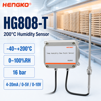 Sensor Suhu dan Kelembapan Tinggi HENGKO HG808-T untuk Terowongan Pengeringan Kayu Modbus RTU