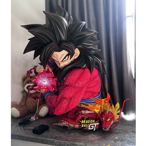 Estatua de Goku Super Saiyan 4 de <span class=keywords><strong>Dragon</strong></span> <span class=keywords><strong>Ball</strong></span>, Busto de Vegeta de Tamaño Real, Figura de Resina de <span class=keywords><strong>Gogeta</strong></span> para Decoración de Anime - Product Image 1