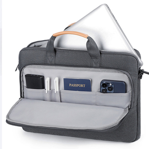 Customized Business <strong>Laptop</strong> Bag Large Capacity Polyester Briefcase with <strong>Handle</strong> Waterproof 14/15.6/17/18-Inch <strong>Laptop</strong> <strong>Case</strong> - Product Image 3