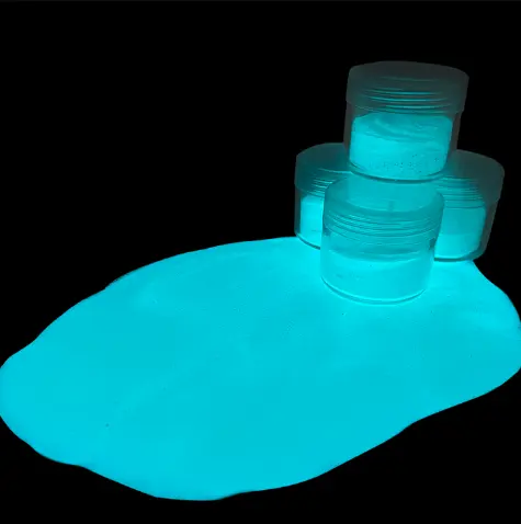 Glow in Dark Powder Pigments Epoxy Resin Color Pigment Dyes Nail Art Painting Crafts Fluorescent Powder Luminous Powder