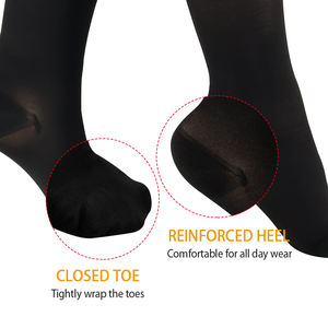 Medias de compresión de muslo transparente medio 20-30 MmHg venas varicosas para el verano - Product Image 5