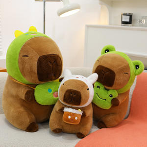 Super Doux Surdimensionné Célèbre PP Coton Rempli Animaux En Peluche Figure Jouets <span class=keywords><strong>Géant</strong></span> Capybara Peluche Grand Jouet - Product Image 1