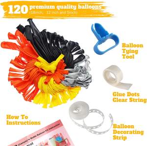 Kit <span class=keywords><strong>de</strong></span> Guirnalda <span class=keywords><strong>de</strong></span> Globos para Fiesta <span class=keywords><strong>de</strong></span> Construcción, Globos Naranja, Negro y Amarillo, Decoraciones <span class=keywords><strong>de</strong></span> Cumpleaños <span class=keywords><strong>de</strong></span> Construcción y <span class=keywords><strong>Cuarentena</strong></span>, ST792 - Product Image 2