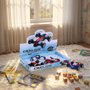 Auto de Juguete con Fricción, Tracción en las Cuatro Ruedas, Estilo Dron, Resistente a Impactos, para Niños de 2 a 4 Años, Unisex, Caja de 8 Piezas - Product Image 6