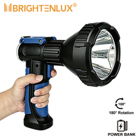 Projecteur LED super lumineux de 3600 lumens, lampe torche portative, longue durée, étanche, pour la navigation de plaisance et les activités de plein air