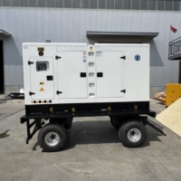 Générateur diesel 120/130 kW avec alternateur Leroy Somer 60 Hz, type remorque super silencieux Weichai, équipement d'alimentation ATS, prix usine