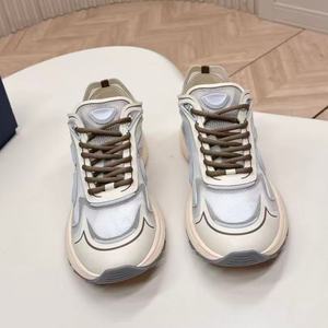 Chaussures de sport décontractées haut de gamme personnalisées pour hommes et femmes. Chaussures de luxe de la marque DAES, empeigne en mesh, fermeture à lacets, toutes saisons - Product Image 2