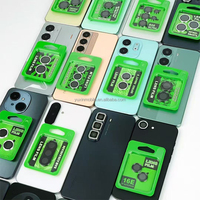 Protecteur d'objectif de caméra à motif CD pour Redmi Note 13 14C Film d'objectif de paquet d'installation facile pour Tecno Camon 40 Pro Infinix REDMI