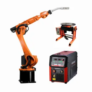 KUKA Robot KR16 R2010 MIG Welding Automatic Welding Robot With TIG/MIG Welder And Welding Positioner For Steel Aluminium Works