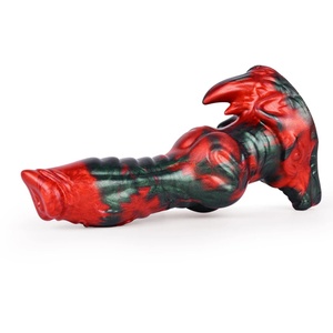 Fantasy Horse Penis Exaggerated Testicle Silicone Dog Knot <b>Dildo</b> With Sucker Masturbator Anal Plug Sex Toys for Women - Product Image 6