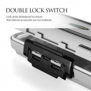 Caja de Pesca Multifuncional Topline de Plástico ABS, Antideslizante e Impermeable, Contenedor de Aparejos de Pesca para Almacenamiento - Product Image 3