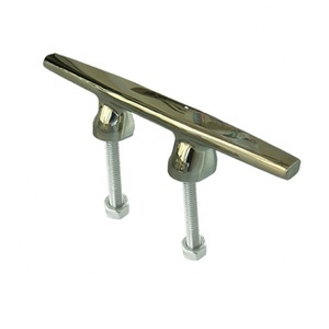 Stainless Steel 316 Marine Dock Rope Mooring Bitt Hollow Base Cleat/HERRESHOFF 5 Inch Studs Nuts <b>Yacht</b> Boat Hardware Accessories - Product Image 3