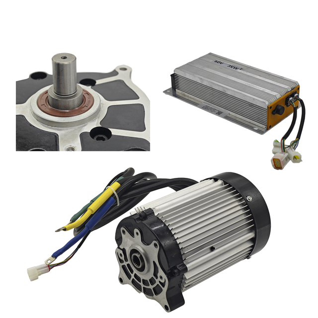 Electric Bldc Hub Motor with Brushless Commutation for Tricycles Scooters Motorcycles