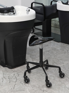 Bojue Ladies Dryer Hydraulic <strong>Beauty</strong> Saloon Barber <strong>pink</strong> and Gold Transparent Acrylic Chairs Furniture Hairdressing <strong>Salon</strong> Stools - Product Image 6