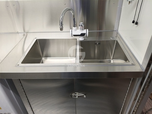 Camion per alimenti mobili più venduti servizio personalizzato standard degli stati uniti 4M camion fast <span class=keywords><strong>Food</strong></span> nero con macchina Snack - Product Image 5