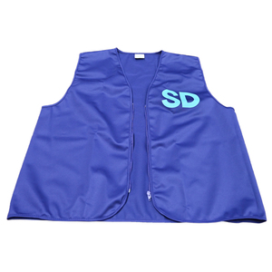 Custom Plus Size <strong>Men's</strong> <strong>Navy</strong> <strong>Gilet</strong> Zipper Clip Polyester Spandex Spring Soft Vest for Work - Product Image 3