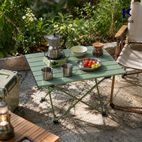 Table pliante légère et personnalisable pour le camping, la plage, les barbecues et les pique-niques en voiture