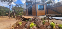 Casa contenedor prefabricada Estructura de marco de acero de 3 dormitorios Paquete plano Casa contenedor 3 dormitorios